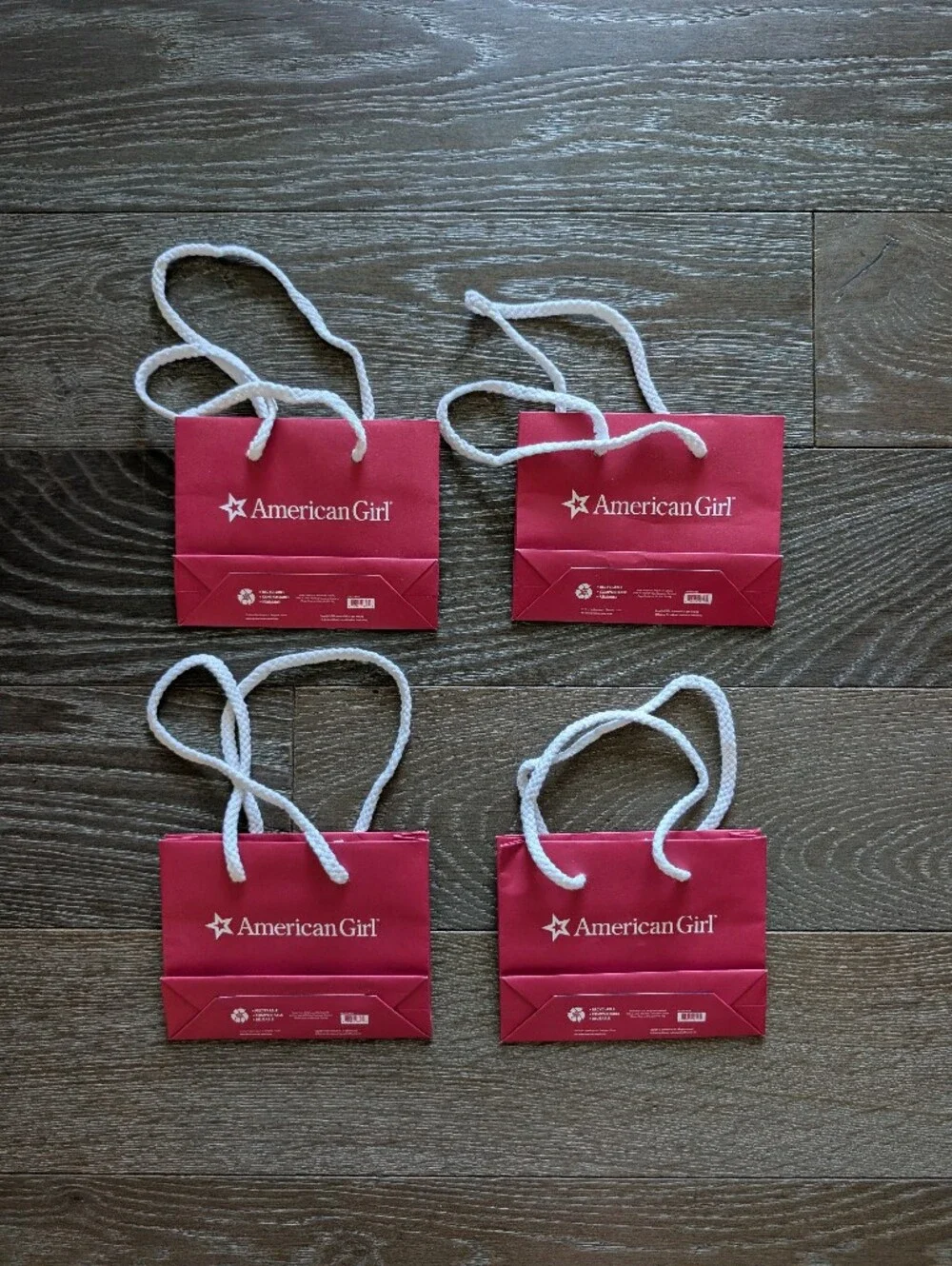 American Girl Doll Store Gift Bag Set Of 7